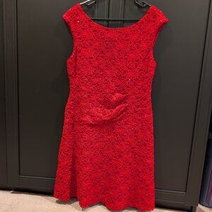Sparkly Red Dress